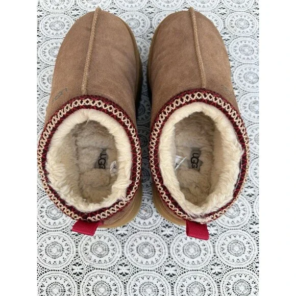 UGG Tazz II Women's Size 11 (EU42) Platform Shoes Chestnut Color - Picture 6 of 16